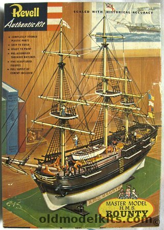 Revell 1/110 HMS Bounty - 'S' Issue with Glue, H327-298 plastic model kit